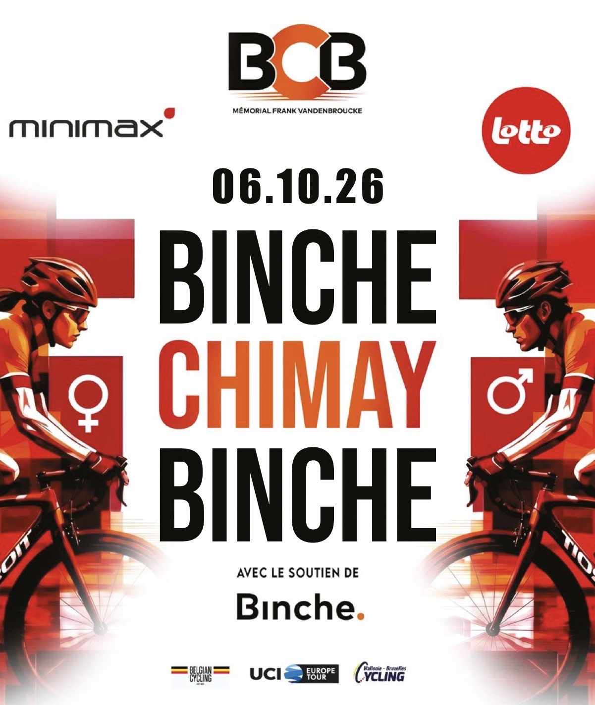 Binche–Chimay–Binche 2026 – Binche → Chimay → Binche · 206.8 km · 6 October 2026 | Route Through Hainaut, Chimay & the Roads of Frank Vandenbroucke